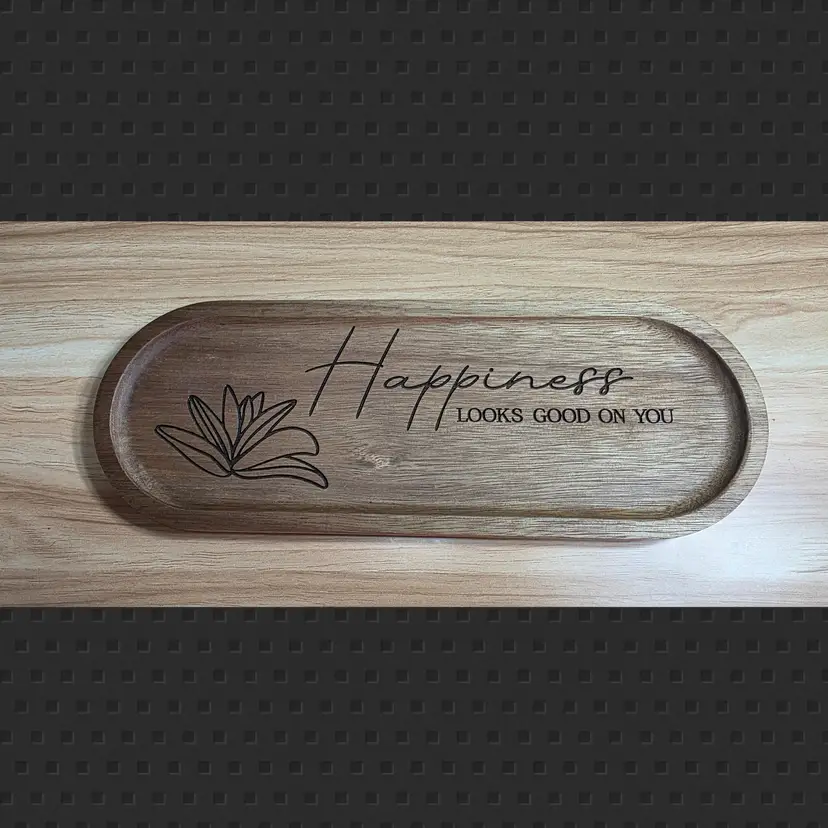 Happiness Looks Good On You Key/Catch-All Tray