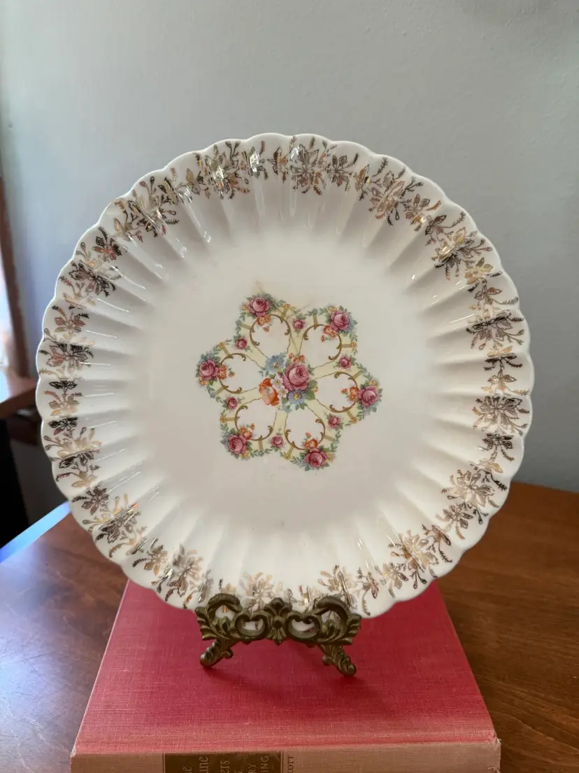 ☀️ 10” Vintage Limoges USA Plate