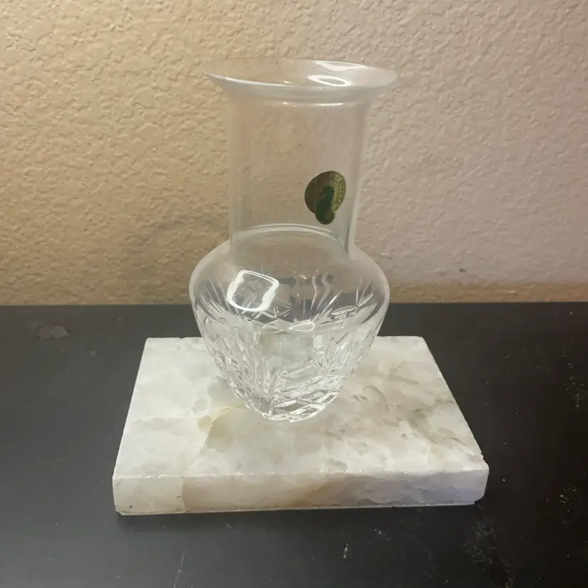 Exquisite Waterford Lismore Pattern 6” Tidmore Vase