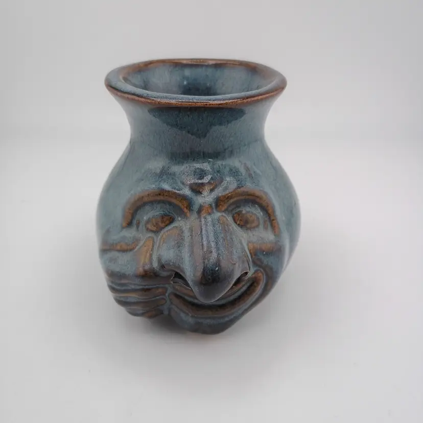 Boogerboy Boris ceramic egg separator by Aaargh Designs