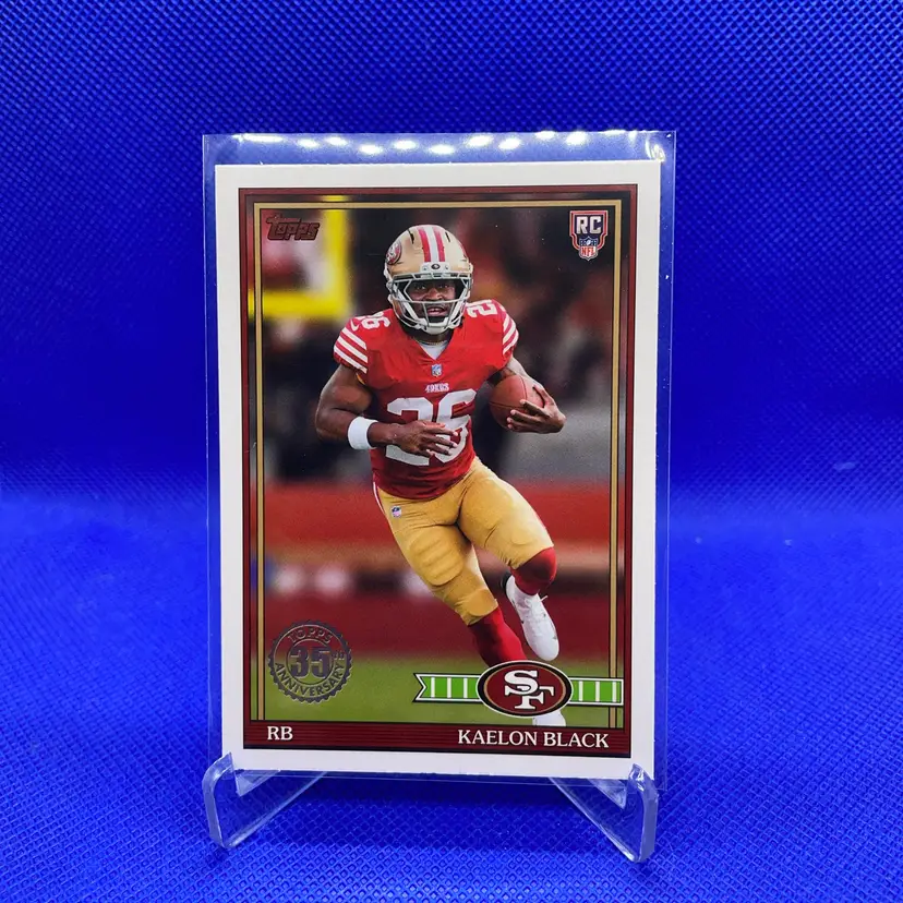 2026 Topps Marlon Black 35th Anniversary San Francisco 49ers
