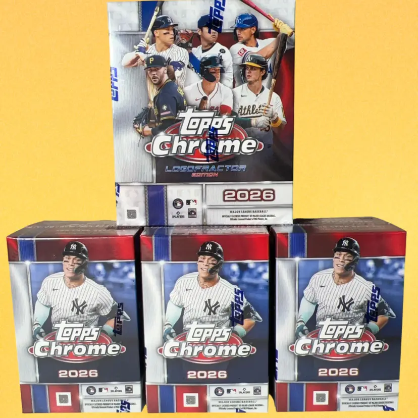 LIMIT 1! ‘26 Topps Chrome & Logofractor Baseball 4 Box Mixer Live Team Rip #1 MBB2032 (stacked shipping)