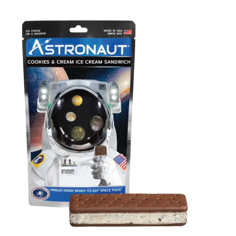 Astronaut® Cookies & Cream Ice Cream Sandwich 1.1oz