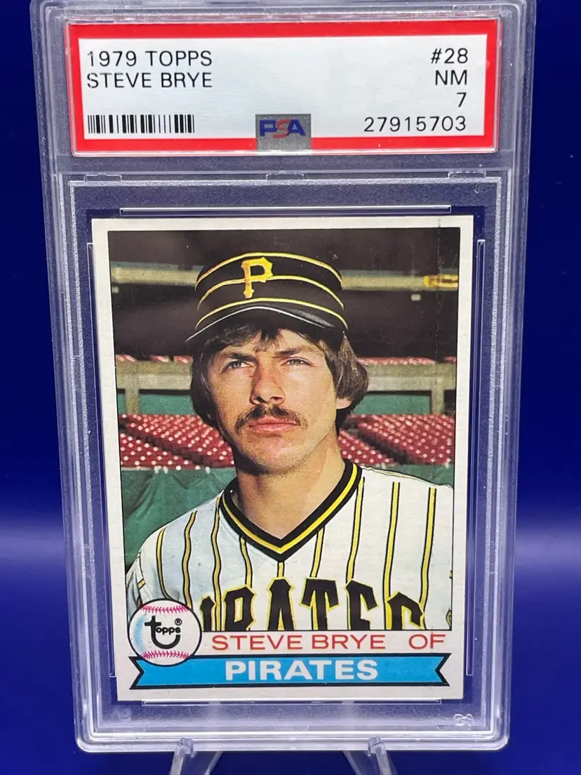 Steve Brye 1979 Topps PSA 7 Pittsburgh Pirates