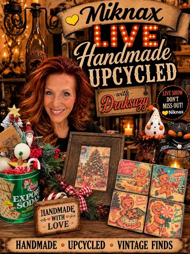 💘Retro Inspired Handmade Halloween & Christmas With Drnksuzy! 