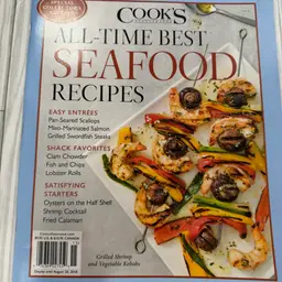 Cook’s Illustrated 2018 Seafood