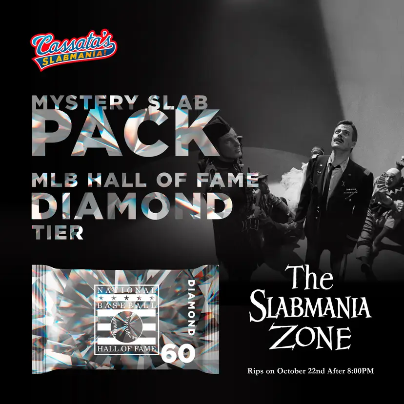#60 / Diamond Tier MLB Hall of Fame Mystery Slab Pack / CS 09