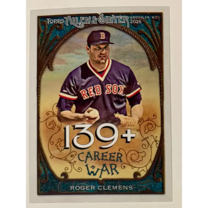 Roger Clemens Career 250 Boston Red Sox