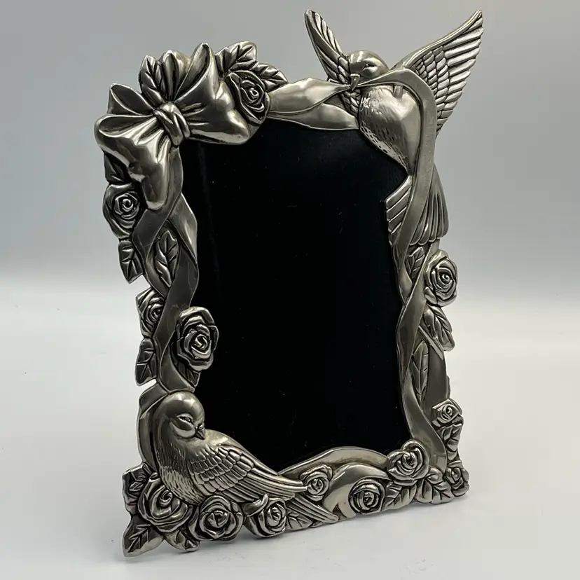 International Silver Co.- Silver Plated Frame With Doves