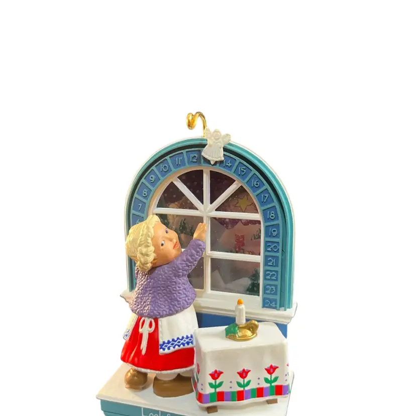 1993 Hallmark-Sculpted by Donna Lee-"Look for the Wonder" Advent Calendar Ornament