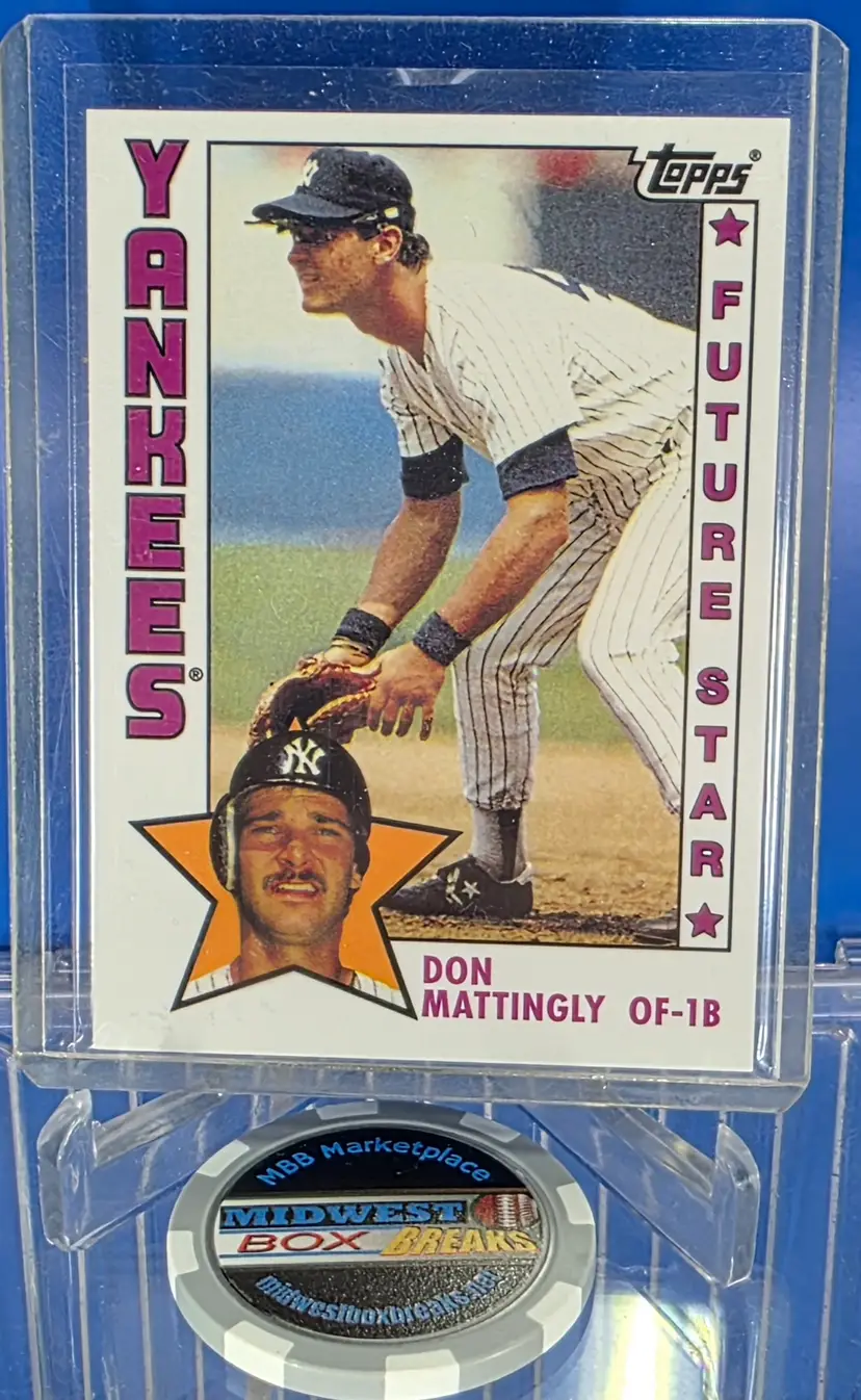 Don Mattingly 2014 Topps Future Stars That Never Were #FS-29 New York Yankees
