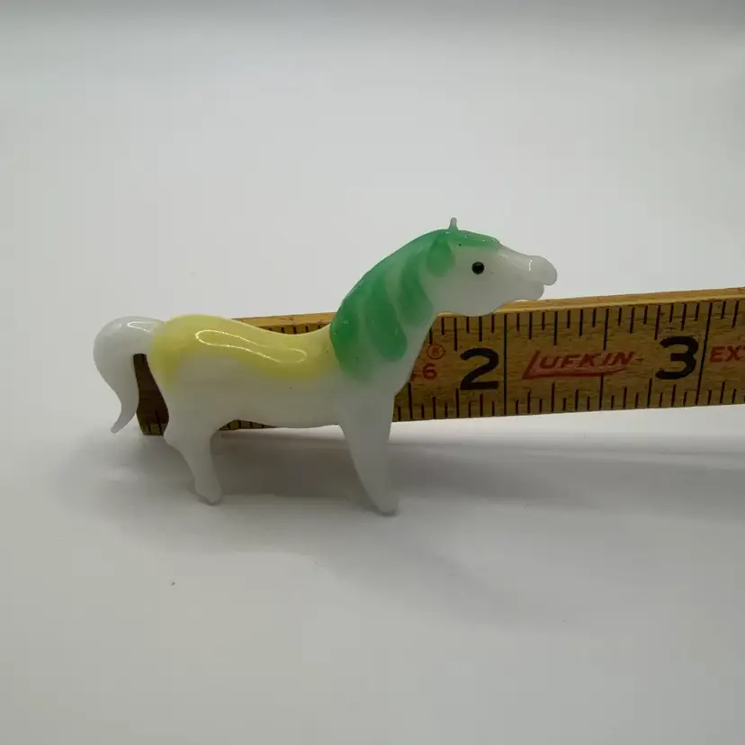 🔔 Mini Glass Zodiac Horse