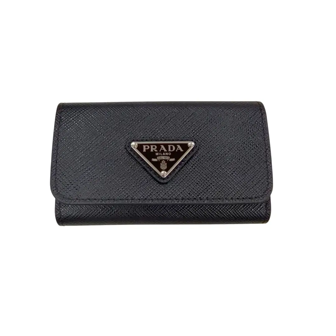 Prada Saffiano Leather Key Case