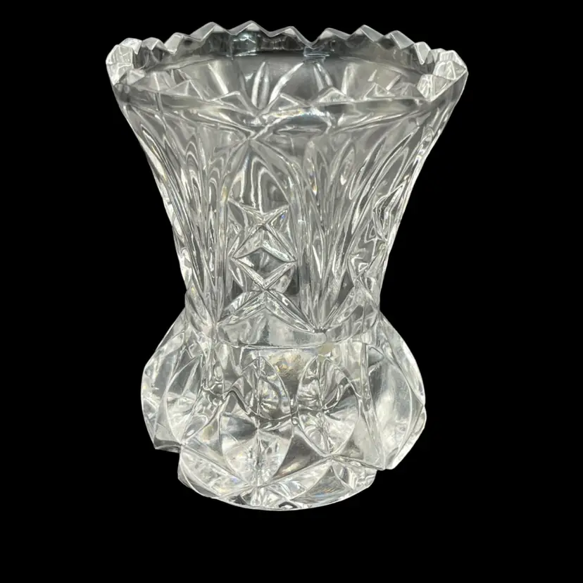 Vintage, Cut Crystal Toothpick Holder