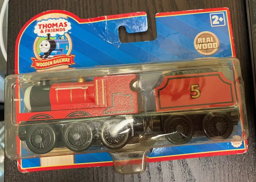 2007 Thomas & Friends Wooden Railway James LC98105 Learning Curve Brand