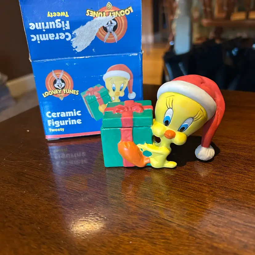 Tweety Bird Christmas Trinket