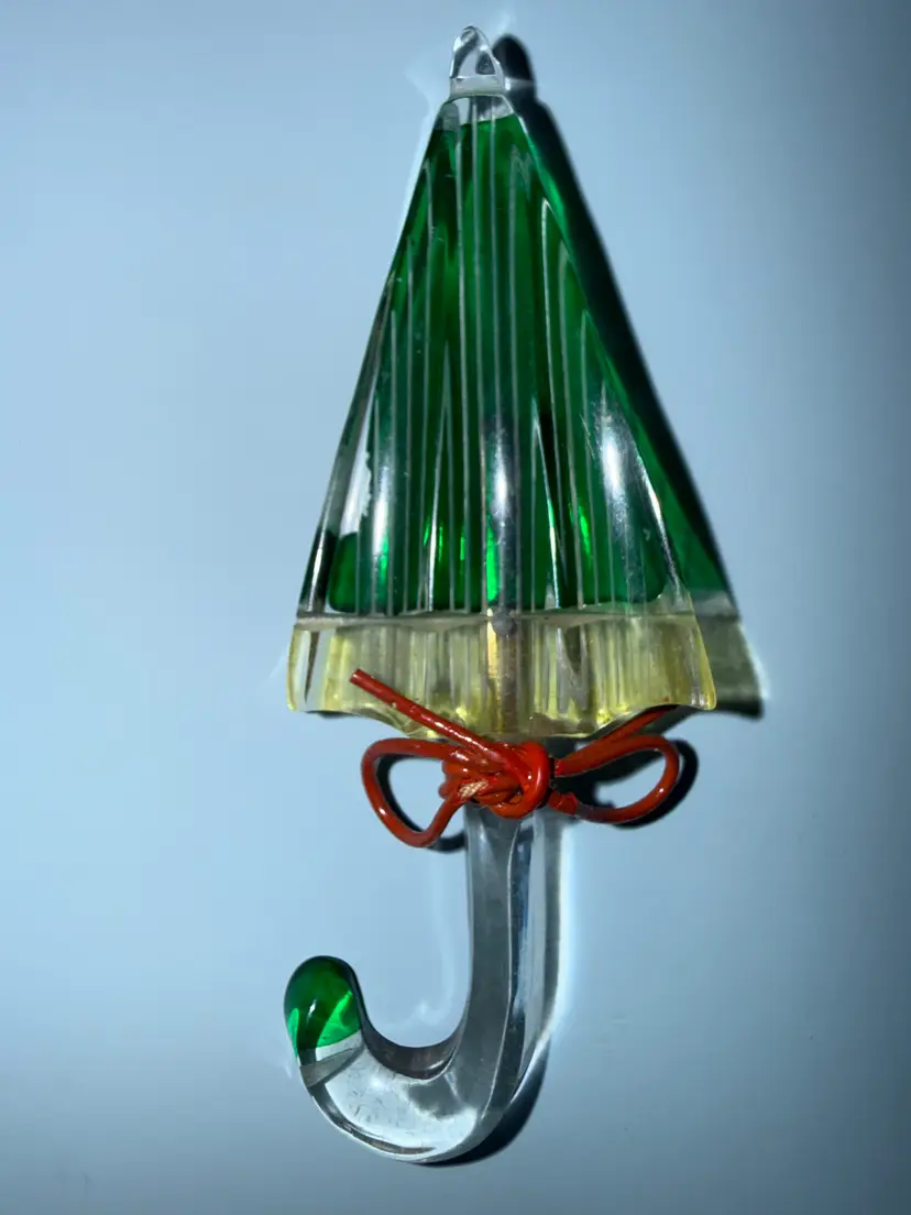 Vintage Lucite Umbrella brooch