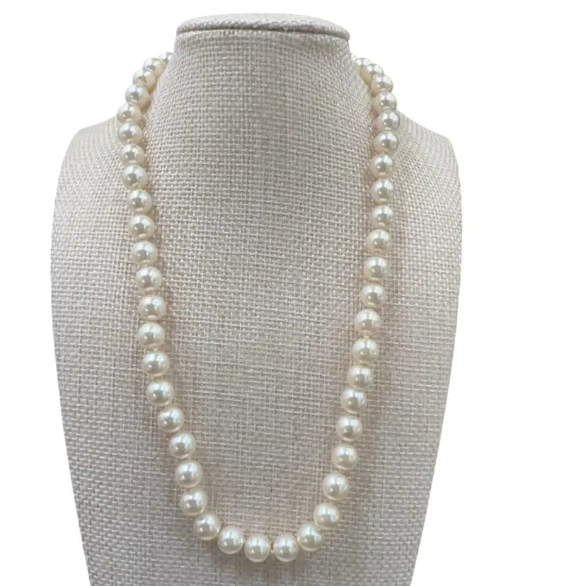 Rea Strung Faux Pearls