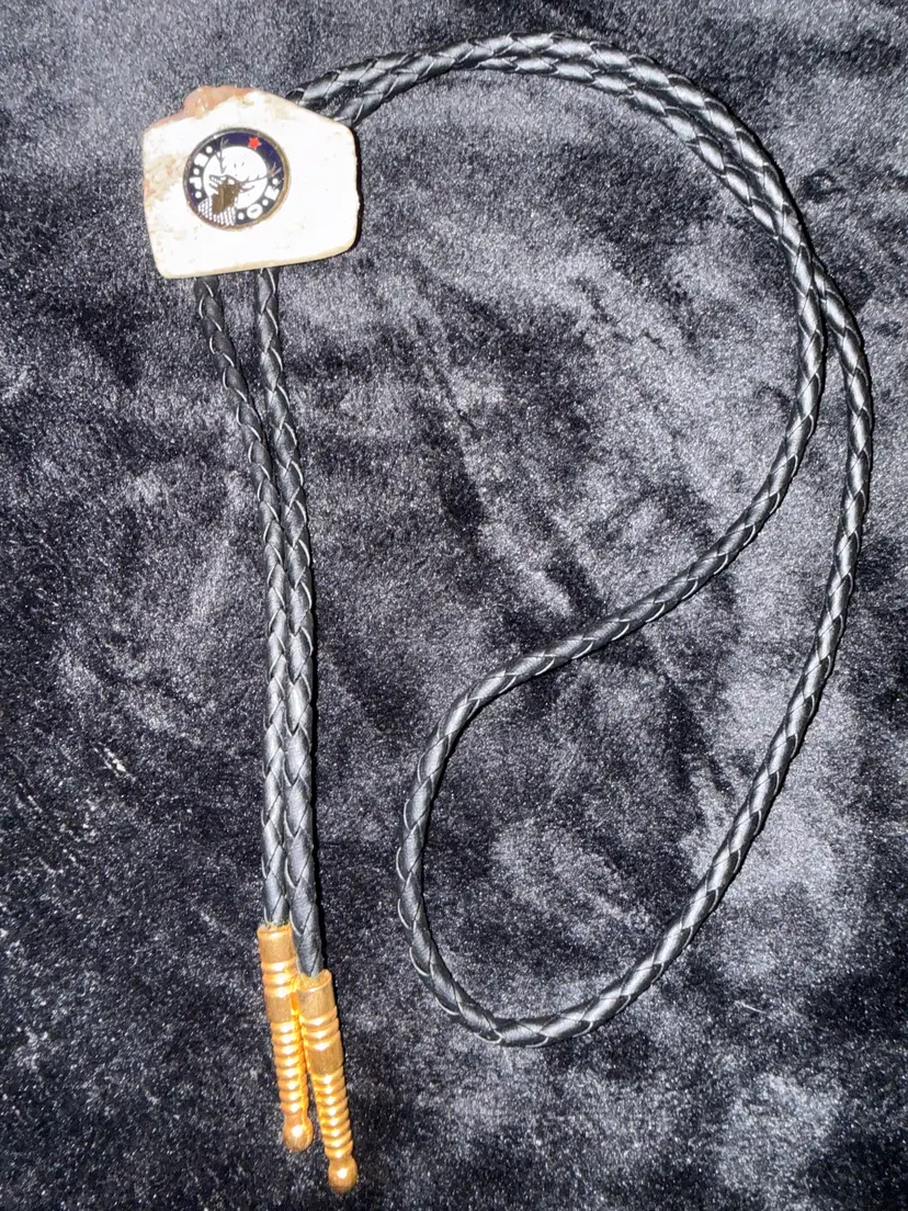 Vintage Compass Bolo Tie