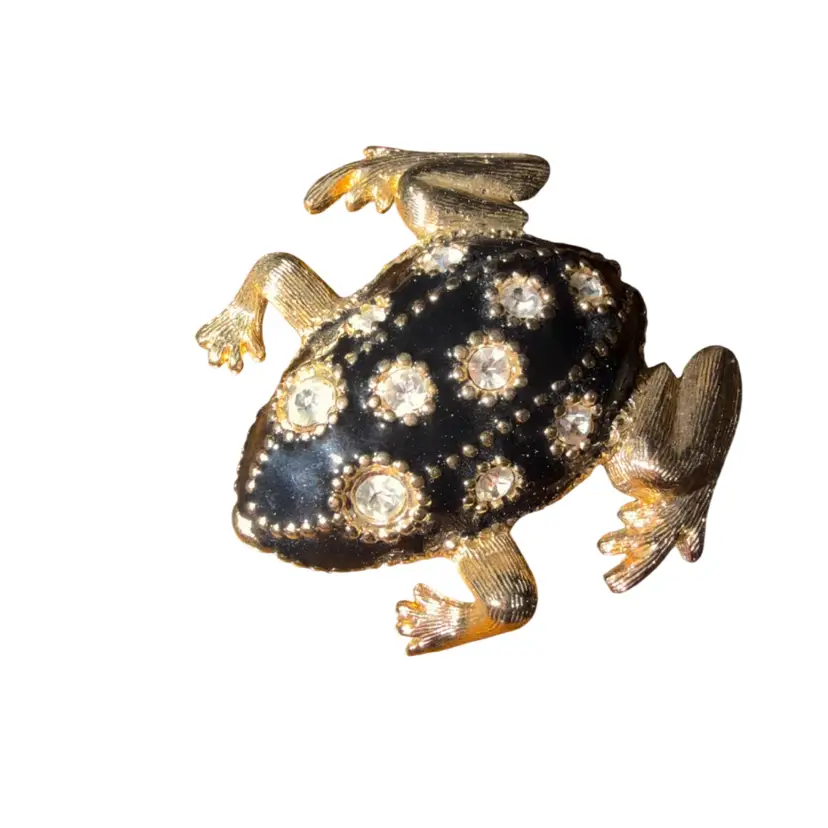 Mike & Ally Frog Brooch