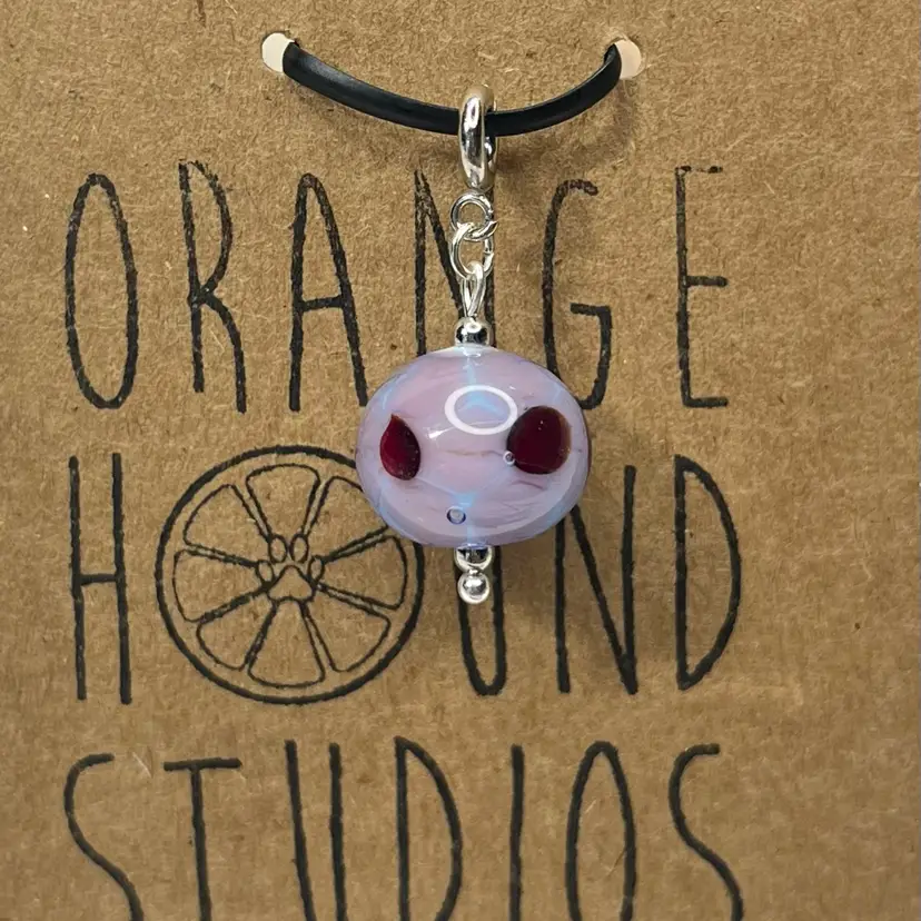 #18 Vintage Glass Lampwork Charm - Handmade by Me
