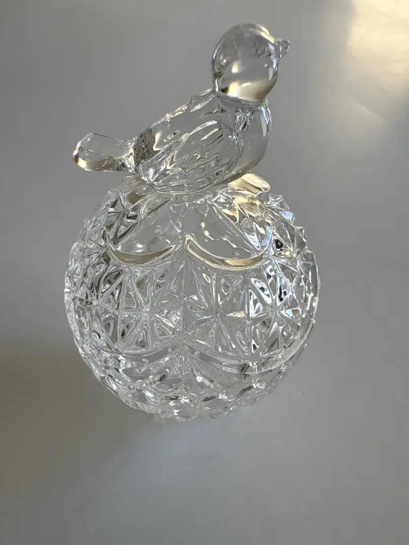 Crystal Bird Trinket/ring dish