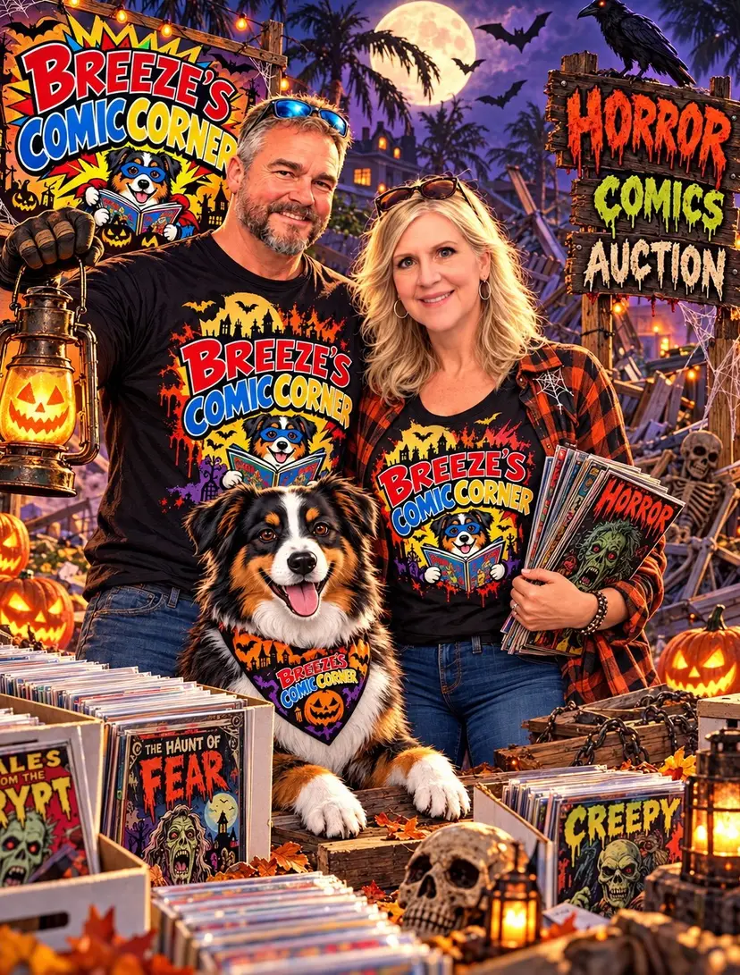 Horror Comics w/ House Of Collectibles!