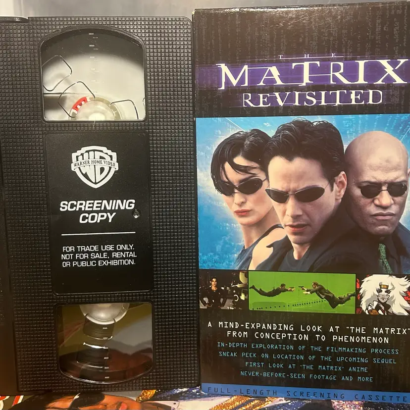 Matrix Revisited Screener VHS (very Rare)