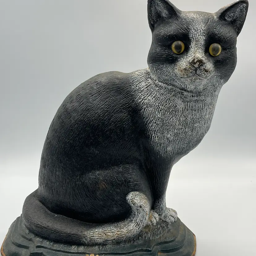 Cast Iron Cat Doorstop