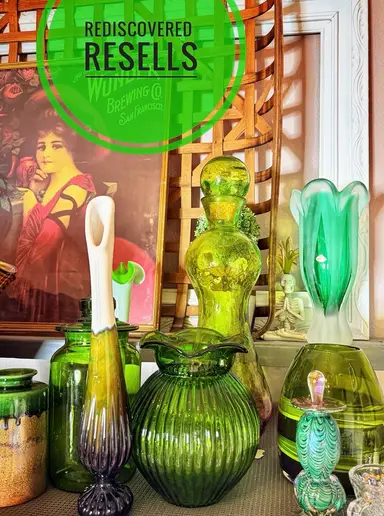 Green With Envy 💚 Glass, Ceramics & Gems