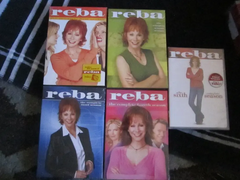 REBA TV Series DVD Sets, Seasons 1,2,3,4 & 6. ALL NEW/SEALED!