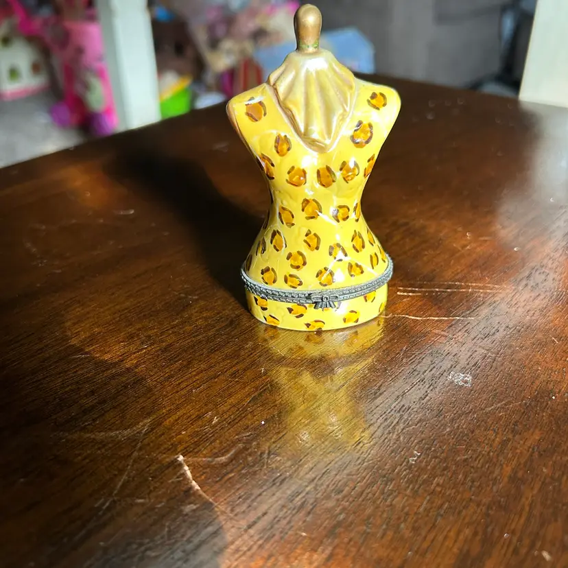 Trinket Box With Some Wear Look At Photos