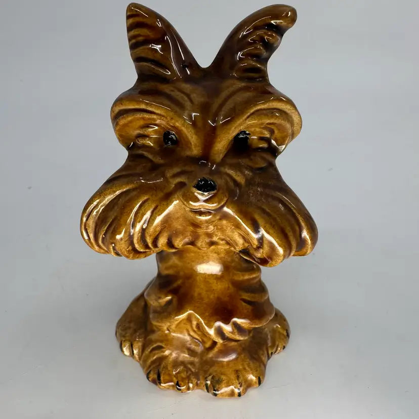 Vintage 72’ Ceramic Yorkshire Terrier Dog