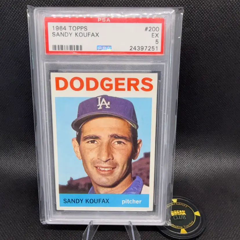 Sandy Koufax 1964 Topps PSA 5 Los Angeles Dodgers