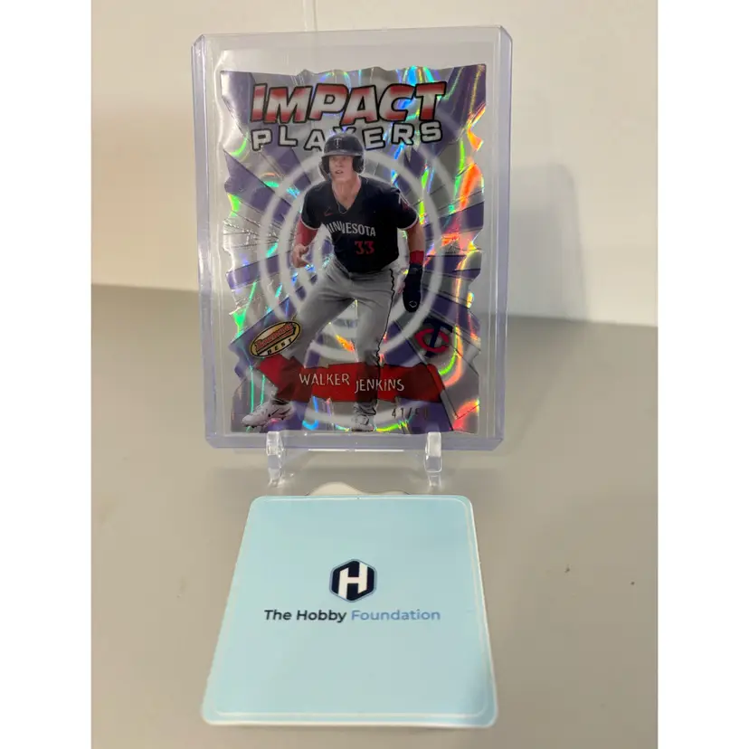 Walker Jenkins - 2024 Bowman’s Best Impact Players /50 - Minnesota Twins