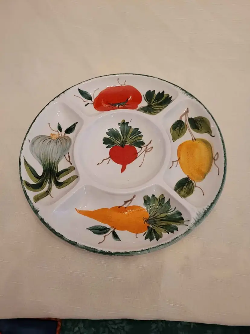 Divided Veggie Platter