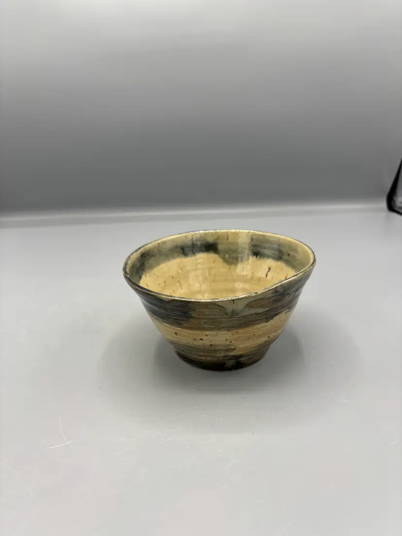 NC Pottery  Blue & Cream bowl
