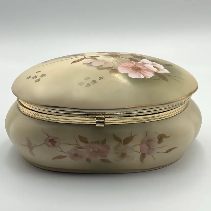 Antique Nippon Jewelry Trinket Box