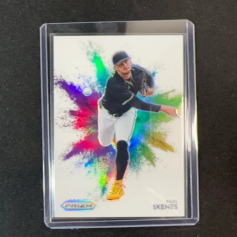Paul Skenes 2026 Panini Prizm Color Blast Case Hit SSP Pittsburgh Pirates