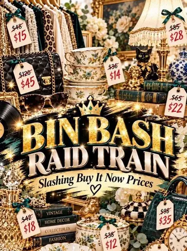 BIN BASH Raid Train w/Bird And Bloom