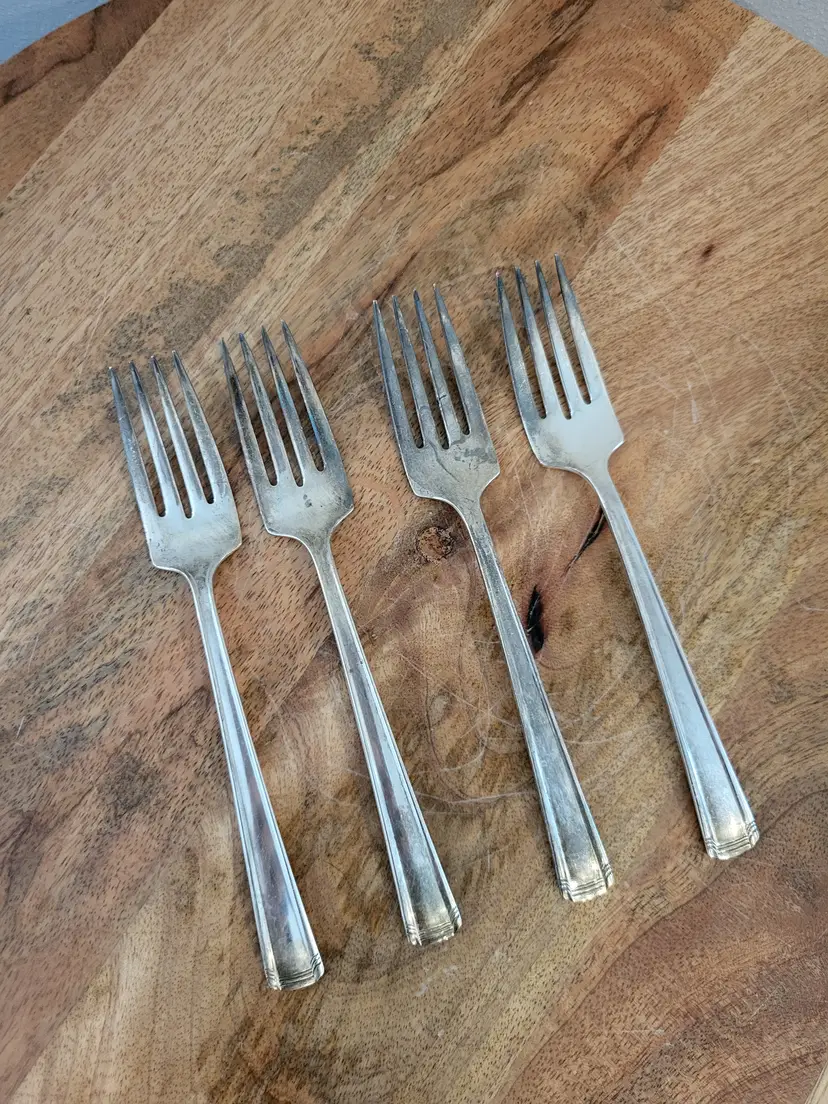 Westmorland John & Priscilla Sterling Silver Salad Fork 6 1/2 Inches