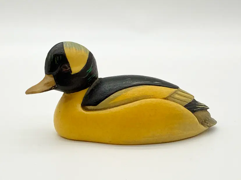 Anri Italy BUFFLEHEAD Wildlife Collection Hand Crafted Duck Decoy