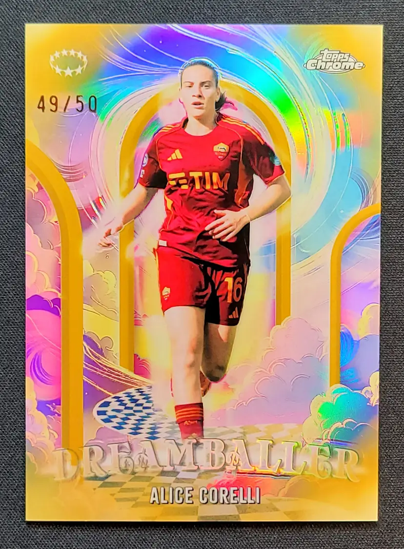 2025-26 Topps Chrome UWCL - Alice Corelli DREAMBALLER /50