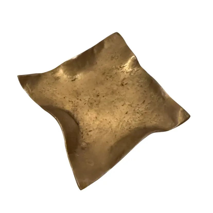 Solid Brass Trinket Tray
