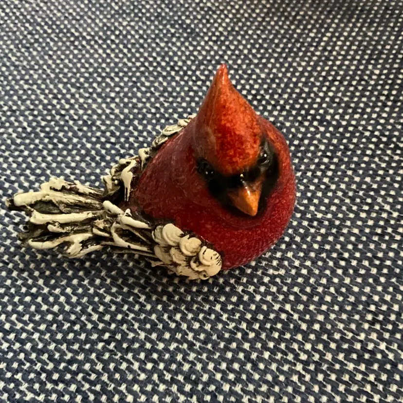 Resin Cardinal Bird