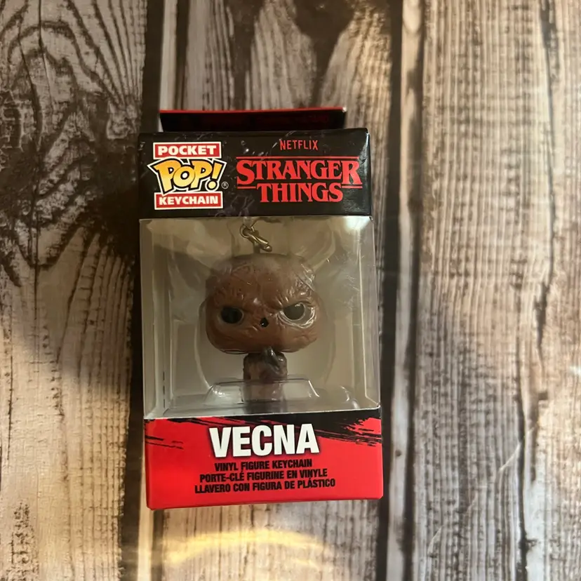 Stranger Things Vecna Keychain Pocket Pop!