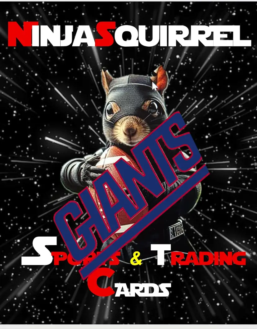 NinjaSquirrel Double Slab Pack - New York Giants