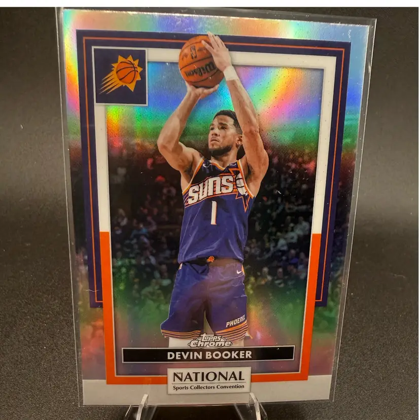 2026 Topps Chrome Devin Booker Refractor National NSCC Exclusive Phoenix Suns