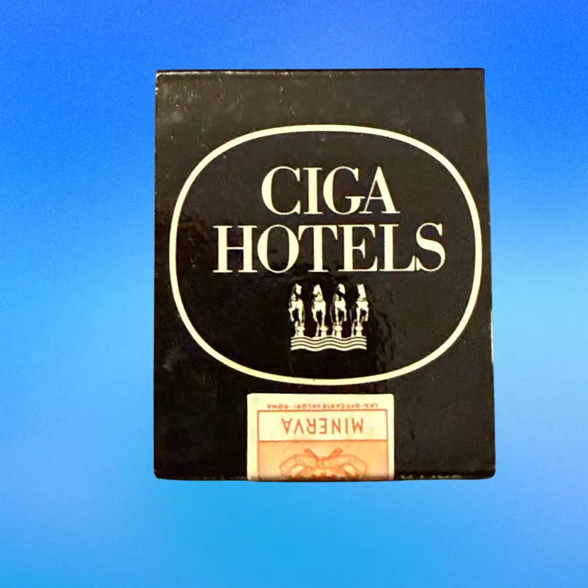 Vintage Ciga Hotels Matches Sealed Matchbook (KK)