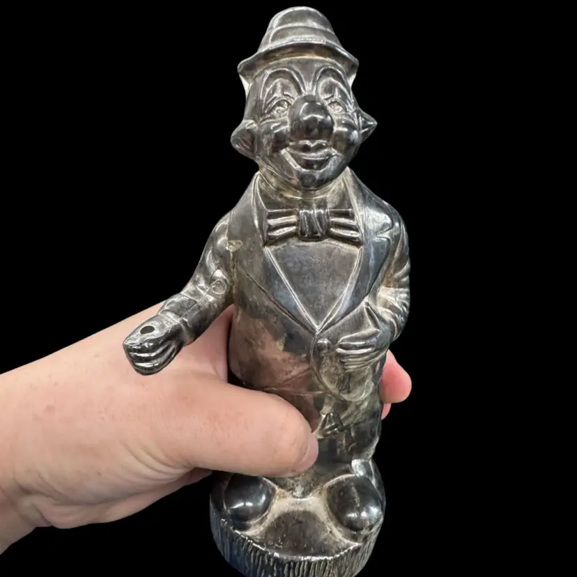 Metal Clown Piggy Bank